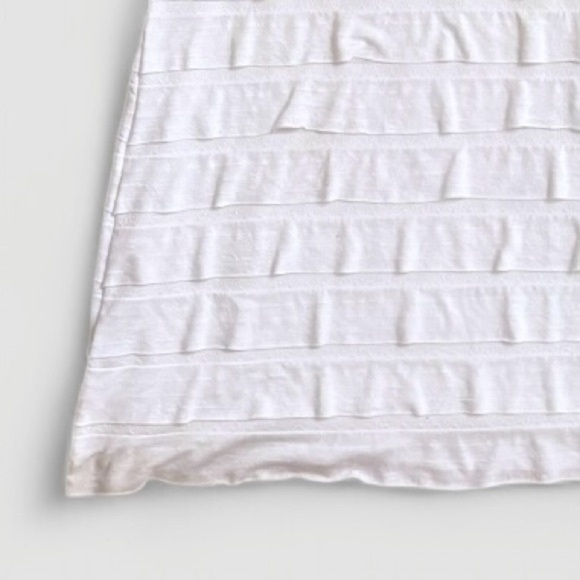 Max Studio White Sleeveless Tiered Ruffle Maxi Dress | XS - Picture 5 of 5